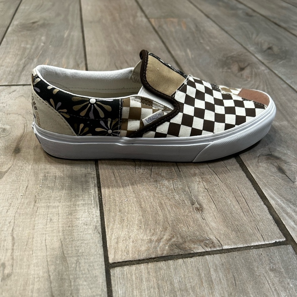 Vans Checkered Patchwork Divine Classic Slip On - image 8